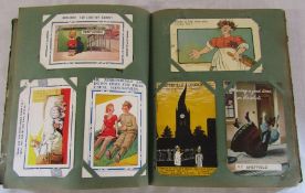 Postcard album containing 300 comic cards dating from the early 1900s onwards