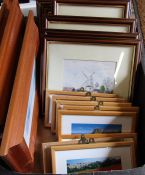 Quantity of framed prints