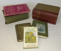 Mrs Beeton's Household Management and selection of old nature and gardening books