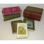 Mrs Beeton's Household Management and selection of old nature and gardening books