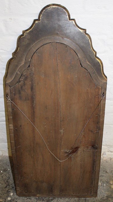 Georgian style gilt framed mirror 92cm x 43cm - Image 3 of 3