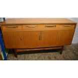 Retro teak G Plan sideboard L153cm