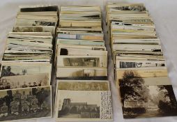 Approx. 720 Lincolnshire postcards inc Louth, Alford, Woodhall Spa, Spilsby, Somersby, Lincoln,