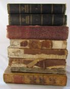 Various antiquarian books relating to Napoleon - Letters from Saint Helena by William Warden 1816,