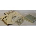 Quantity of mainly 19th century book plates depicting birds, insects and mixed animals, some hand-
