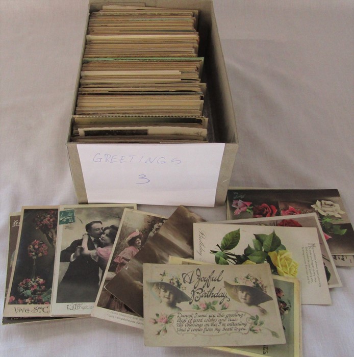 750 greeting cards from the early 1900s onwards