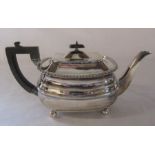 Silver teapot Sheffield 1908 total weight 22.39 ozt