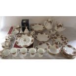 Large quantity of Royal Albert 'Old Country Roses' inc tea set, cake stand, clock (boxed), coffee