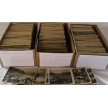 3 boxes of topographical postcards relating to Germany, Austria and Switzerland (approximately