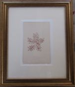 Gilt framed Henri Matisse lithographic print 'Leaves' limited edition number 143/320 printed by