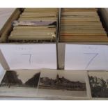 2 boxes of postcards relating to Italy, Spain and Portugal (approximately 1350 cards)