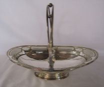 Elkington & Co silver plate fruit basket