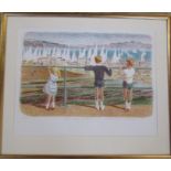 Mary Beresford Williams (born.1931) (Cornish School) Limited edition lithographic print 53/55 titled