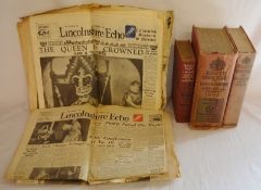 3 Kelly's Directories for Lincolnshire & Hull (1926,1933 & 1959) & the Queen's Coronation edition