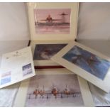 The Red Arrows: 40 years of Excellence boxed series of unframed prints of the Red Arrows by