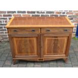 Martin J Dodge Regency style sideboard in mahogany with  satin wood banding & ebony stringing (