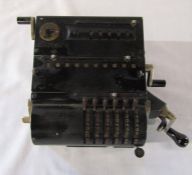 Early 20th century Brunsviga Maschinewerke adding machine (Block & Anderson Ltd)