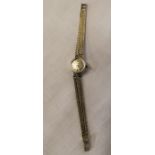 Ladies Imperios 18k  gold wristwatch (damage to strap) total weight 20.9 g