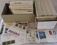 2 boxes of UK First Day covers (approximately 450)