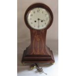Edwardian / Art Nouveau mantel clock H 47 cm