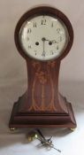 Edwardian / Art Nouveau mantel clock H 47 cm