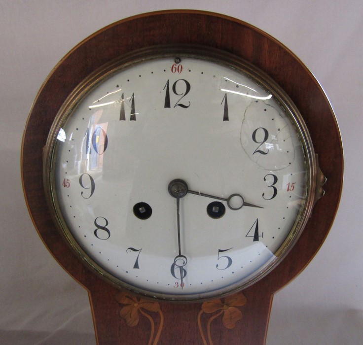 Edwardian / Art Nouveau mantel clock H 47 cm - Image 2 of 3