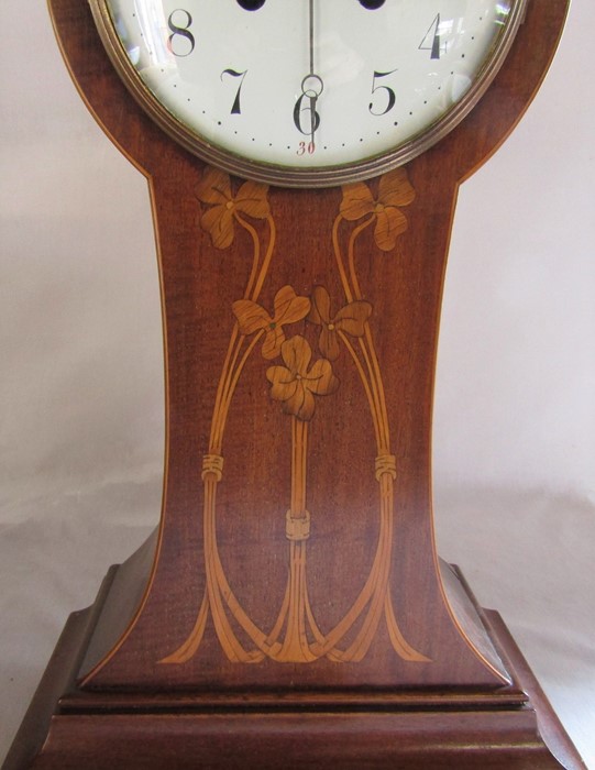 Edwardian / Art Nouveau mantel clock H 47 cm - Image 3 of 3