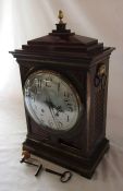 Late 19th century German bracket clock by Winterhalder & Hoffmeier H 50 cm