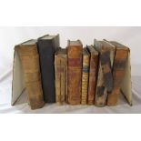 Various antiquarian books inc Smollett's History of England 1759, Cornhill Magazine, Quarterley