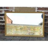 Rectangular wall mirror 81cm by 51cm