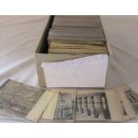 Box of approximately 700 postcards relating to South America, New Zealand, South Africa, North