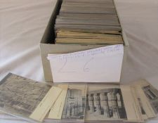 Box of approximately 700 postcards relating to South America, New Zealand, South Africa, North
