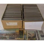 2 boxes of topographical postcards relating to the USA (approximately 1000 cards)