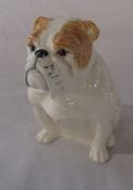 Royal Doulton seated bulldog H 12 cm