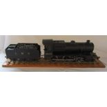 Working model of a steam engine / locomotive and tender LMS 2969 total length 90 cm, train 50 cm,