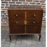 'Heirloom furniture' inlaid cabinet