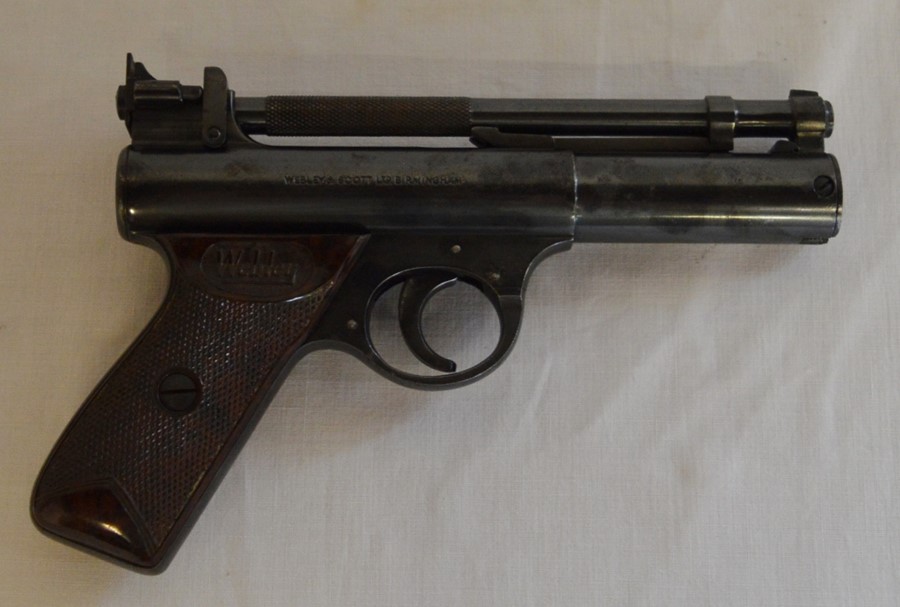 Webley Scott Senior .22 calibre air pistol - Image 2 of 2