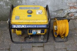 Suzuki generator SV22000LD