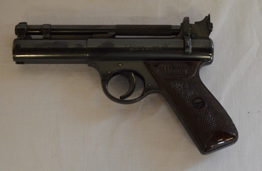 Webley Scott Senior .22 calibre air pistol