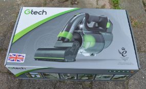 Boxed G Tech hand held vacuum cleaner