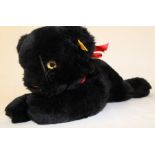 Steiff black cat no. 5370/28