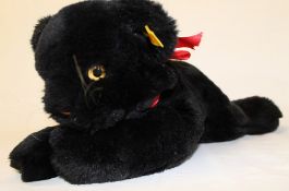 Steiff black cat no. 5370/28