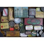 Quantity of vintage tins