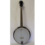 Martin Smith tenor banjo with original case