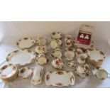 Quantity of Royal Albert 'Old Country Roses' tea / coffee set etc approximately 80 pieces inc