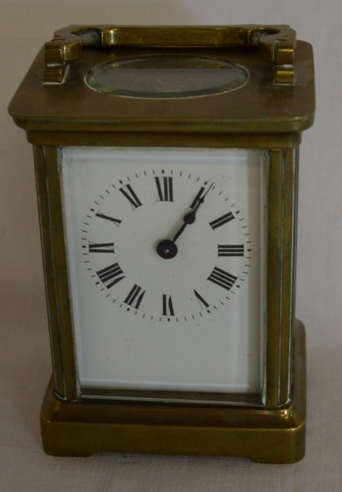 French brass carriage clock (not working)