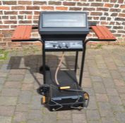 Char-Broill 5000 series gas bbq and one other small gas bbq