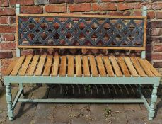Modern garden bench