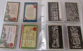 Collection of approximately 239 postcards dating from the early 1900s onwards inc names, riddles,