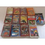 13 Atari 2600 video games etc (some sealed)  inc Galaxian, Space Invaders, Jr Pac-man, Sprint